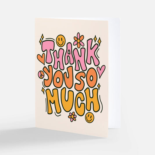 Greeting Card - Thank You So Much