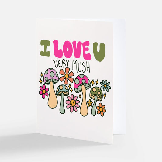 Greeting Card - I love u very mush